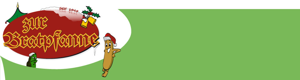 Bratpfanne Kopfbogen gruen Weihnachts_Willem